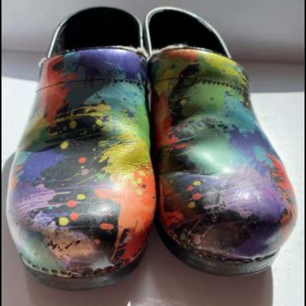 Dansko Paint Splatter Splotchwork Professional Mu… - image 4